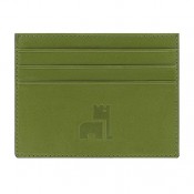 Olive Green Nappa Leather Card Holder