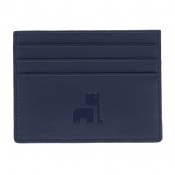 Blue Nappa Leather Card Holder