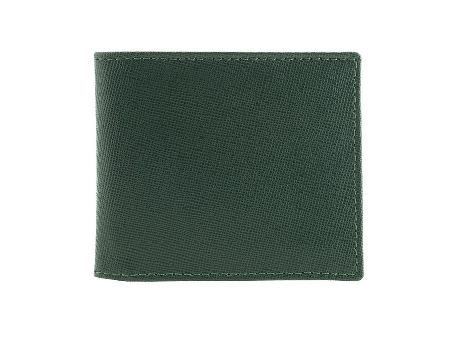 Green Saffiano Leather Wallet