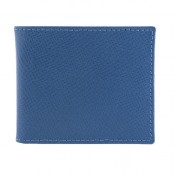 Blue Saffiano Leather Wallet